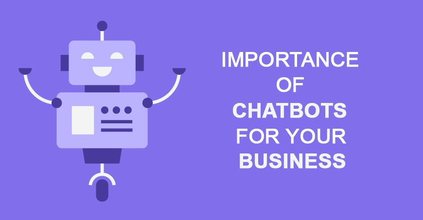 IMPORTANCE OF CHATBOTS FOR YOUR BUSINESS